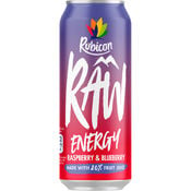 Rubicon Raw Energy Raspberry & Blueberry energiajuoma 500ml