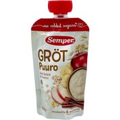 Semper Puuro omena, banaani & kaneli annospuuro 6kk 120g