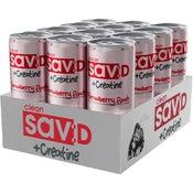Clean sav:D + Creatine Strawberry Punch energiajuoma 330ml