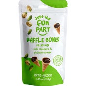 Just the Fun Part Waffle Cones pistaasi-suklaamakeinen 120g