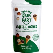 Just the Fun Part Waffle Cones hasselpähkinä-suklamakeinen 120g