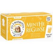Les 2 Marmottes Menthe Reglisse yrttihauduke 30ps/42g