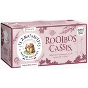 Les 2 Marmottes Rooibos Cassis yrttihauduke 30ps/36g