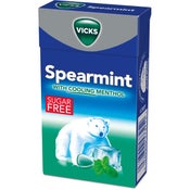 Vicks Spearmint sokeriton kurkkupastilli 40g