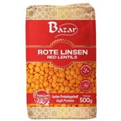 Bazar Punaiset linssit 500g