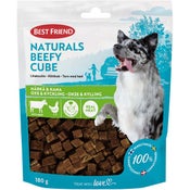 Best Friend Naturals Beefy Cube lihakuutio koiranherkku 180g