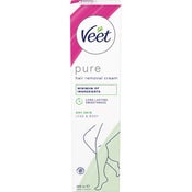 Veet Pure Jalat&Vartalo ihokarvanpoistovoide kuivalle iholle 200ml
