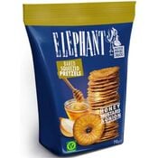 Elephant Pretzels Honey Mustard & Onion suolakeksi 70g