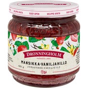 Dronningholm Mansikka-vaniljahillo 440g