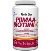 Via Naturale Hyvän Olon Piimaa-Biotiini+C ravintolisä 180tabl/165g