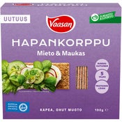 Vaasan Mieto & Maukas hapankorppu 190g