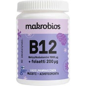 Makrobios B12 +folaatti ravintolisä 60tabl/21g