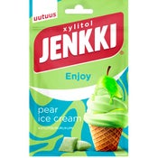 Jenkki Enjoy Pear Ice Cream ksylitolipurukumi 35g