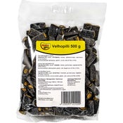 Makulaku Velhopilli salmiakkitäytteinen lakristi 500g