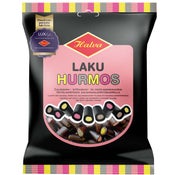 Halva Laku Hurmos täytelakritsi salmiakkilakritsikuorella 150g