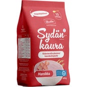 Hirvelän Sydänkaura Mansikka beetaglukaanivalmiste 450g