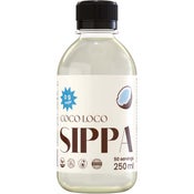 SIPPA Coco Loco sokeriton makusiirappi 250ml