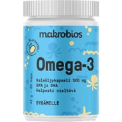 Makrobios Omega-3 kalaöljy ravintolisä 60kaps/41g
