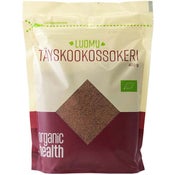 Organic Health Täyskookossokeri luomu 400g