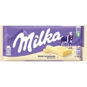 Milka White valkosuklaalevy 90g