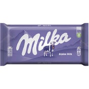 Milka Alpine Milk maitosuklaalevy 80g