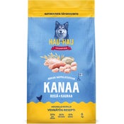 Hau-Hau Champion Kanaa, riisiä & kauraa täysravinto koirille 6kg