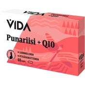 Vida Punariisi + Q10 ravintolisä 60kaps