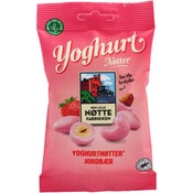 Den Lille Nøttefabrikken Yoghurt Mansikka pähkinäsekoitus 70g