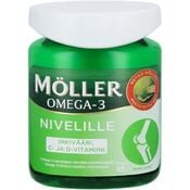 Möller Omega-3 Nivelille ravintolisä 76kaps/83g