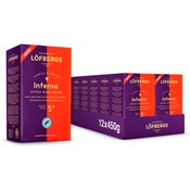 Löfbergs Inferno Extra Dark Roast suodatinkahvi 450g
