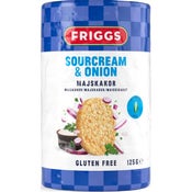 Friggs Sourcream & Onion maissikakku 125g