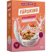 Färsking Strawberry Cheesecake kauramuro 300g