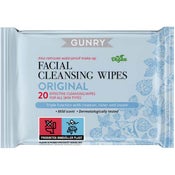 20 kpl, Gunry Facial Cleansing Wipes Original kasvojenpuhdistuspyyhe