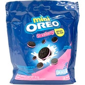 Oreo Mini Strawberry täytekeksi 58,4g