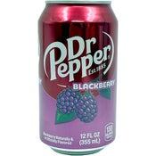 Dr. Pepper Blackberry virvoitusjuoma 355ml