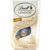 Lindt Lindor White valkosuklaakohvehti 200g