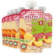 Piltti Kasvis Hedelmä-kasvisvälipala 8kk luomu 110g