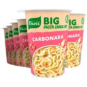 Knorr Big Pasta Snack Pot Carbonara pasta-ateria 92g