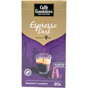 Caffè Gondoliere Espresso Dark kahvikapseli 20kaps