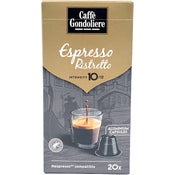 Caffè Gondoliere Ristretto kahvikapseli 20kaps