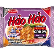 Acecook Haohao Chili Crispy Onion pikanuudeli 75g