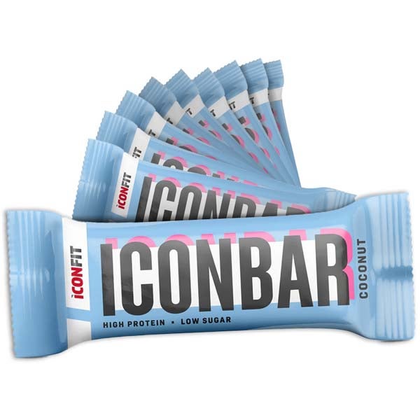 12kpl ICONFIT ICONBAR Coconut proteiinipatukka 45g