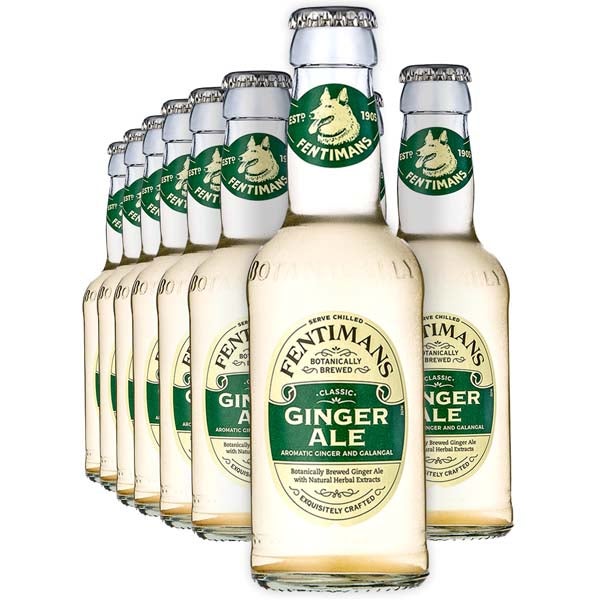 24kpl Fentimans Ginger Ale virvoitusjuoma 200ml