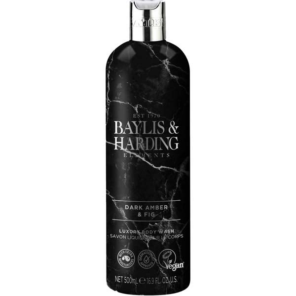 Baylis & Harding Elements Dark Amber & Fig suihkusaippua 500ml