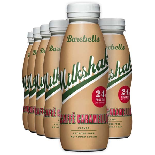 8kpl Barebells Caffé Caramello proteiinipirtelö 330ml