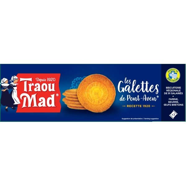 Traou Mad Brittany Palets voikeksi 100g