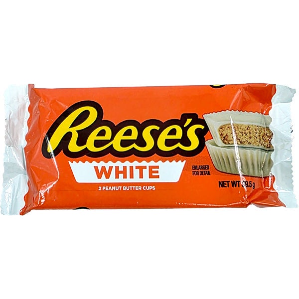 Reese's Peanut Butter White maapähkinävoi-valkosuklaa 39,5g