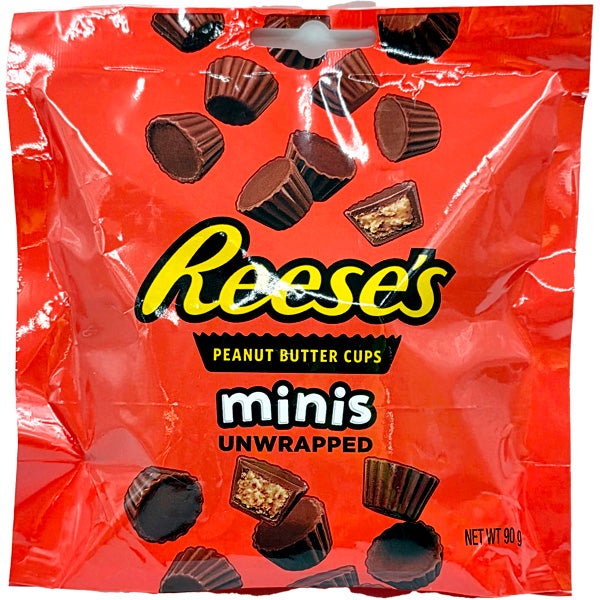 Reese's Peanut Butter Mini maapähkinävoi-suklaamakeinen 90g