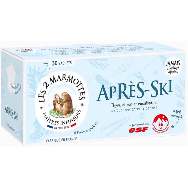 Les 2 Marmottes Après Ski yrttihauduke 30ps/45g