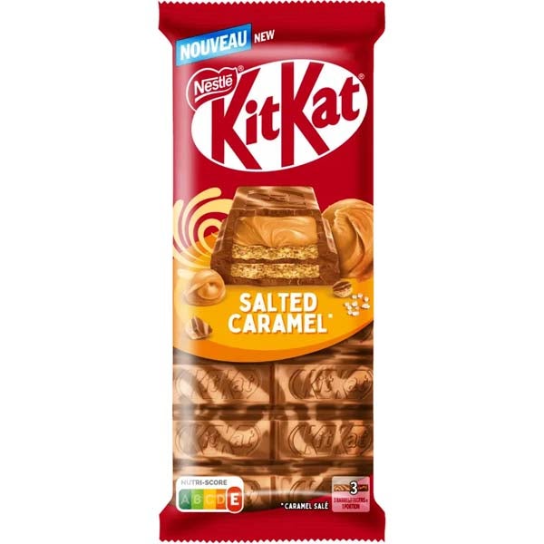Nestlé KitKat Salted Caramel vohvelisuklaalevy 99g